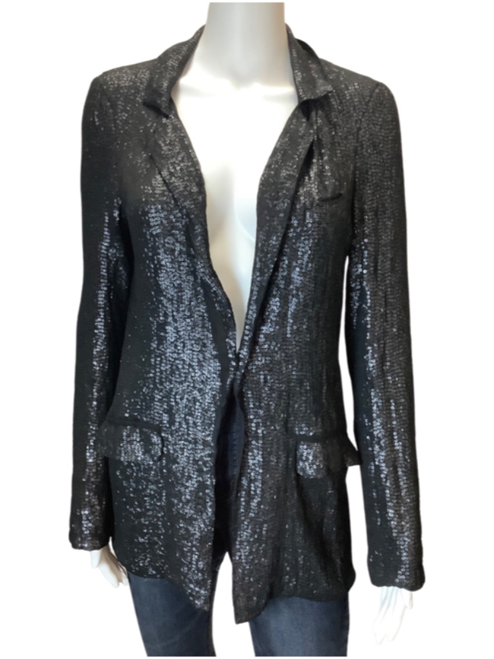 Joie Sequin Open Front Jacket Size: S